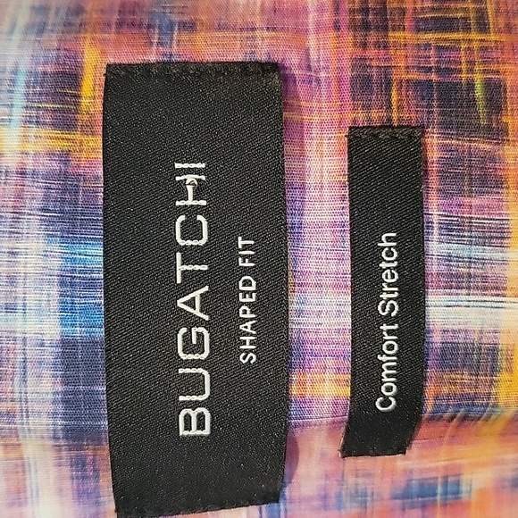 BUGATCHI SHORT SLEEVE BUTTON DOWN - Picture 5 of 8